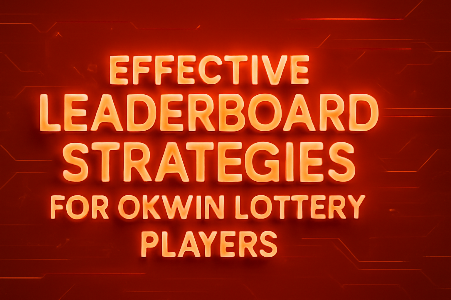 Information scene highlighting tips for securing an Okwin lottery account.