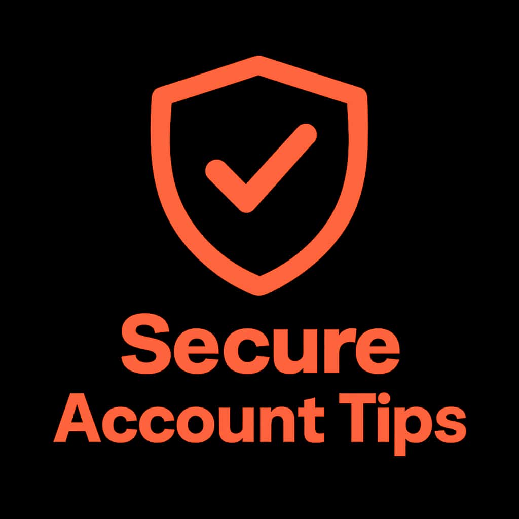 Professional badge for Okwin lottery account security tips.