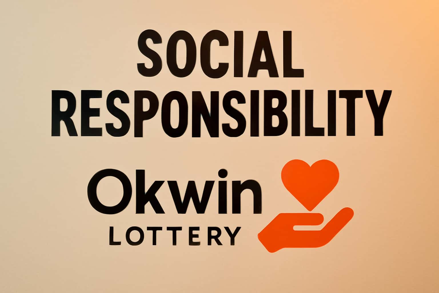 An illustrative scene conveying the theme of Social Responsibility in Okwin lottery.